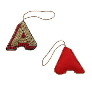 Alphabet hanging decoration: Letter A