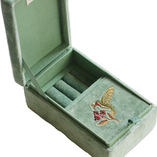 Boîte à bijoux velours - Main