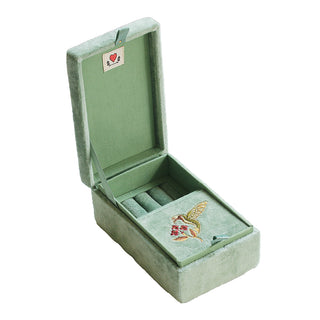 Velvet jewelry box - Hand