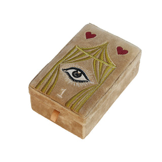 Velvet jewelry box - Eye