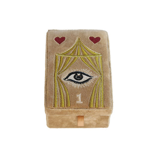 Boîte à bijoux velours - Oeil