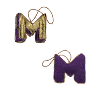 Alphabet hanging: Letter M