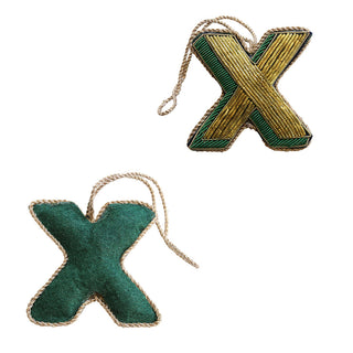 Alphabet hanging: Letter X