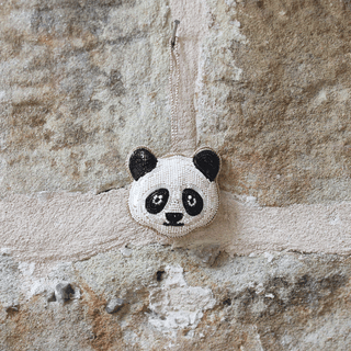 Suspension brodée - Panda